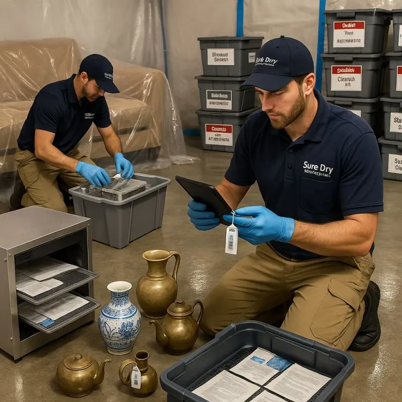 Content Protection and Restoration process in Neptune Beach, FL